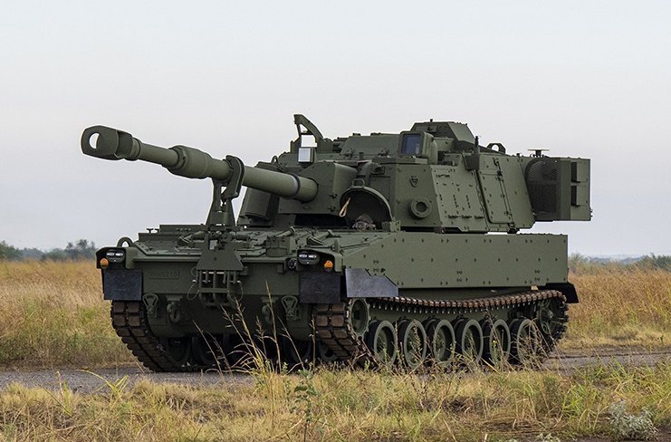 在陸軍方面,規劃中最受矚目的裝備為 168 輛 M109A7 自走炮,以及 28 套海馬斯多管火箭系統。 圖:翻攝自X帳號@TheDeadDistrict 在陸軍方面,規劃中最受矚目的裝備為 168 輛 M109A7 自走炮,以及 28 套海馬斯多管火箭系統。 圖:翻攝自X帳號@TheDeadDistrict