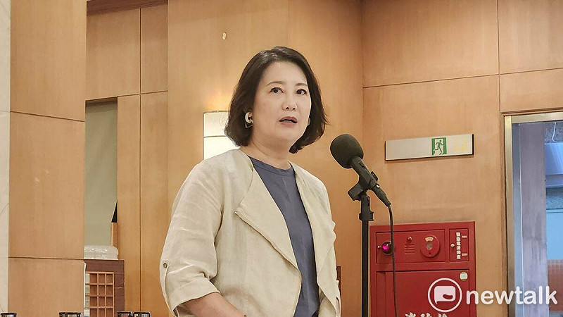 民進黨團幹事長吳思瑤。   圖：蕭依岑／攝