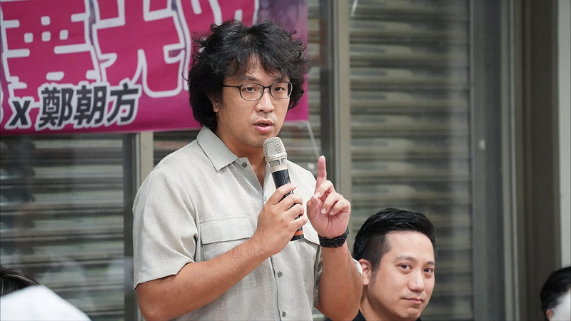沈伯洋直言，無論是五分鐘通過選罷法、癱瘓憲法法庭、毫無理由刪凍預算，國民黨的目的只有一個，就是癱瘓政府。   圖：范雲辦公室提供