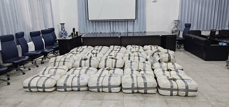 海巡署偵防分署偵查員涉嫌詐領檢舉獎金，林姓少校偵查員等3人遭免職，對此，海洋委員會主委管碧玲表示，汰除不肖分子，海巡不手軟，且海巡埋頭苦幹，表現依然亮眼。（海委會提供）中央社記者張已亷傳真114年8月20日   
