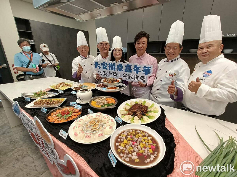 觀旅局長陳美秀表示，台中大安的辦桌文化相當具地方特色，反映了早期農業社會的飲食文化和人情味，也是婚喪喜慶祭典不可或缺的傳統活動。   圖：唐復年/攝