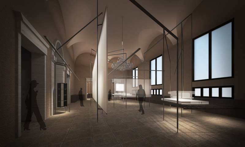 2018「第16屆威尼斯建築雙年展-台灣館」展場模擬圖。   圖 : 文化部/提供