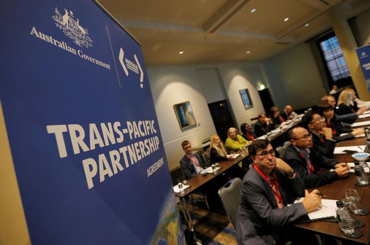TPP會員國曾於八月在澳洲雪梨召開會議。   圖：達志影像/路透社
