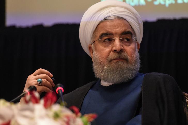 伊朗總統哈桑·羅哈尼表示伊朗將致力發展飛彈實力。   圖：達志影像/路透社 提供
