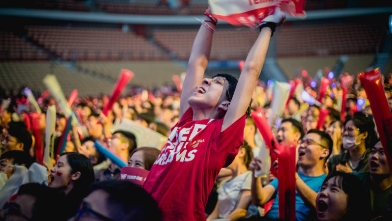 《英雄聯盟》今(21)日在武漢舉行外圍賽第二日賽程。   圖：翻攝自 LoL Esports Photos flickr