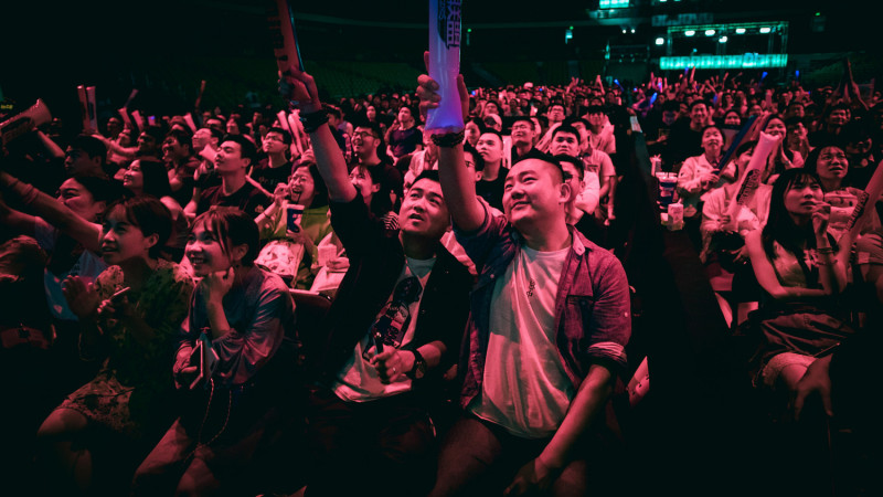 《英雄聯盟》世界賽第一輪入圍賽，今日在武漢進行第三日賽程。   圖：翻攝自LoL Esports Photos flickr