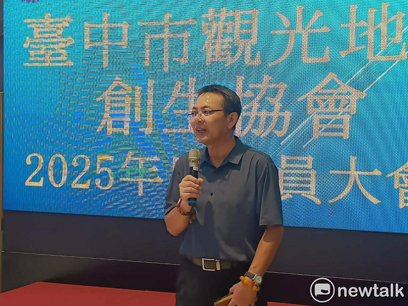 台中市觀光地方創生協會理事長曾耀沂。   圖：唐復年/攝