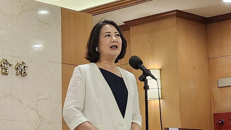 民進黨團幹事長吳思瑤。   圖：蕭依岑/攝