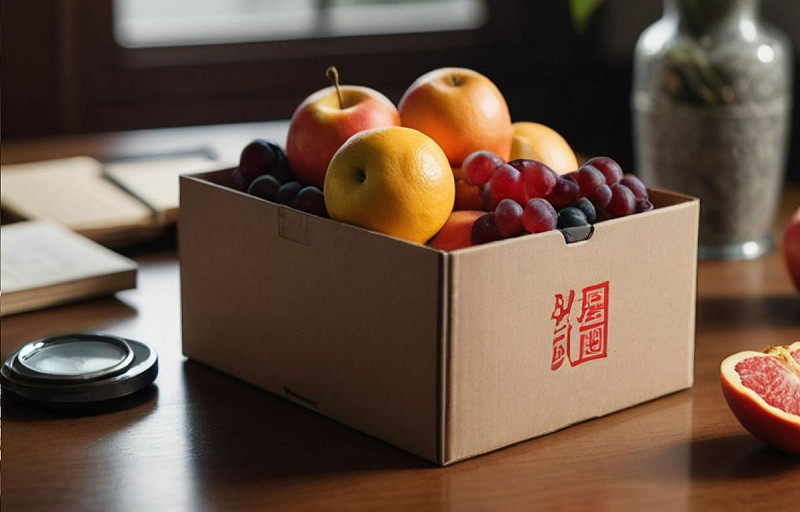 台大名醫施景中門診收水果驚見紅包，強調行為不當，將於下次回診歸還。（圖為水果盒示意）   圖：MOJO AI 生成 / 曾郡秋 製