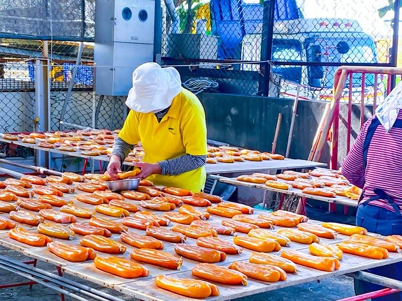 高雄茄萣「烏魚子之鄉」聞名全台。   圖：孫家銘翻攝