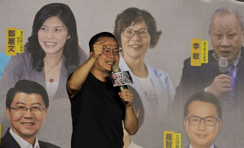 羅智強痛批民進黨的「非核家園」政策是「世紀大騙局」。   圖：國民黨高雄市黨部/提供