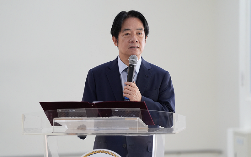 賴清德說，個別立委提出的加薪，要靜待大法官判決，若沒有違憲會追補。   圖：總統府提供