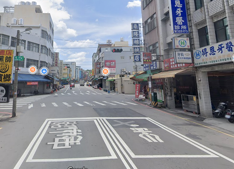 苗栗機車騎士返家竟遭員警追至家門口開罰，經法官調查撤罰。   圖：翻攝自Google Map（示意圖）