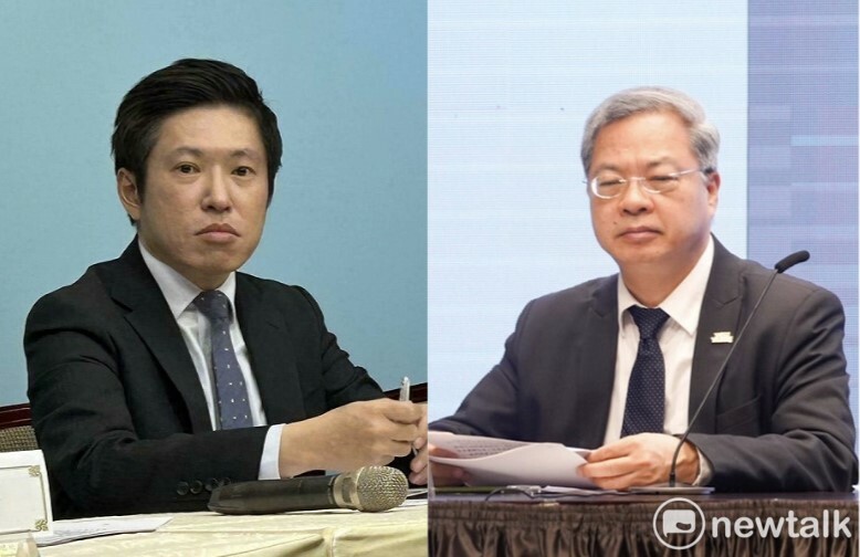 總統府副秘書長張惇涵(左)將接任行政院秘書長；而行政院秘書長龔明鑫(右)將轉任經濟部長。   圖：新頭殼資料照