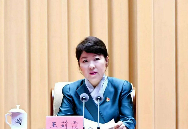 中國內蒙古自治區政府主席王莉霞涉嫌嚴重違紀違法，日前被中央紀委監委宣布接受審查與調查。   圖：翻攝自 X @蔡慎坤