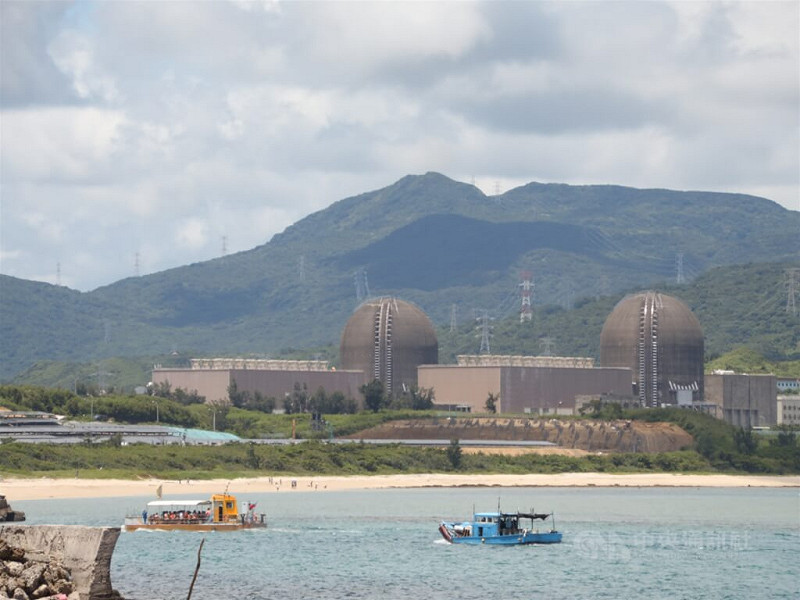 圖為已除役的核三廠建物。（中央社檔案照片）   圖：中央社提供