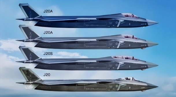 解放軍殲-20系列戰機。圖 : 翻攝自利刃 解放軍殲-20系列戰機。圖 : 翻攝自利刃