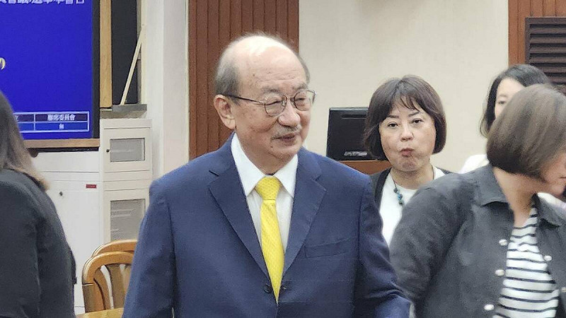 民進黨團總召柯建銘擔任主席主持會議。   圖：蕭依岑／攝