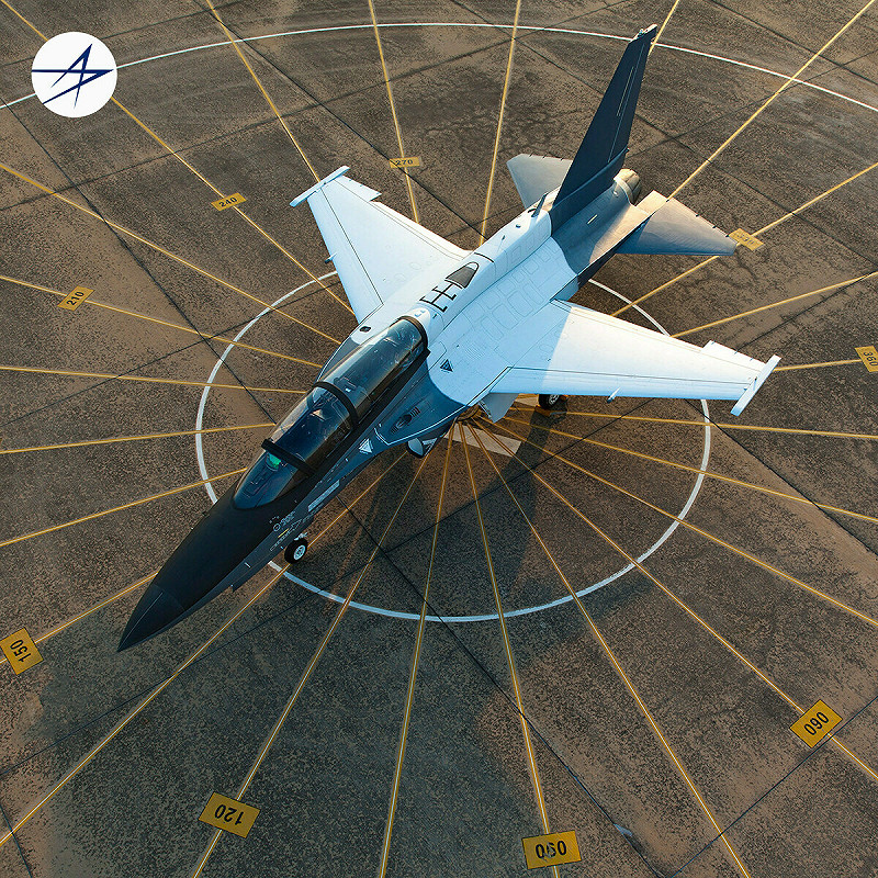 洛克希德馬丁的TF-50教練機。   圖：翻攝lockheedmartin.com