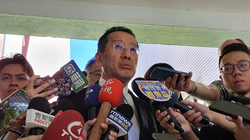 國防部長顧立雄今日赴立法院院會備詢。   圖：蕭依岑/攝