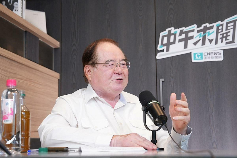國民黨前秘書長李乾龍26日接受黃光芹《CNEWS匯流新聞網》政論live直播節目《中午來開匯》專訪。   圖：CNEWS匯流新聞網/提供
