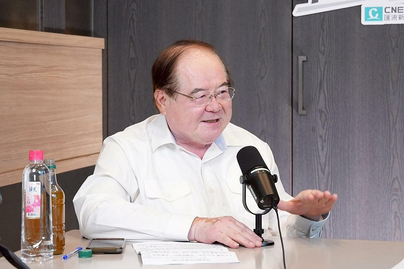 國民黨前秘書長李乾龍26日接受黃光芹《CNEWS匯流新聞網》政論live直播節目《中午來開匯》專訪。   圖：CNEWS匯流新聞網/提供