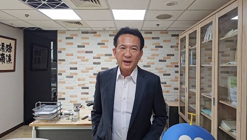 民進黨立委林俊憲。   圖：翻攝自林俊憲提供影片