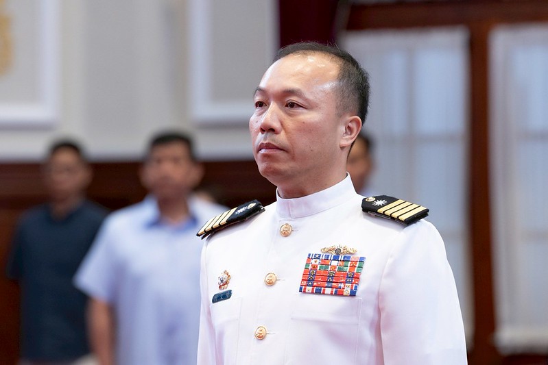 劉文靖將軍將調任戰規司戰研處處長。 圖:總統府提供