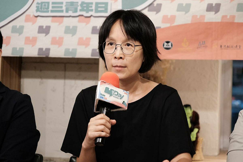 「台灣出來罷」志工李靡靡。 圖:Y’s Day「週三青年日」提供