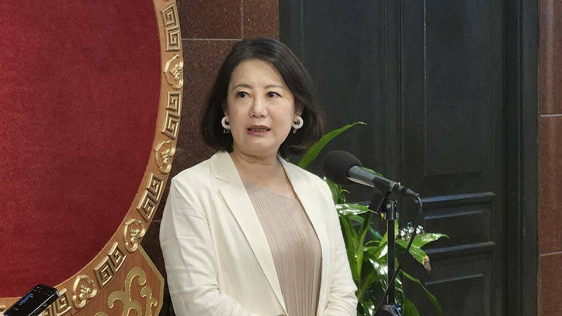 民進黨團幹事長吳思瑤。   圖：蕭依岑／攝