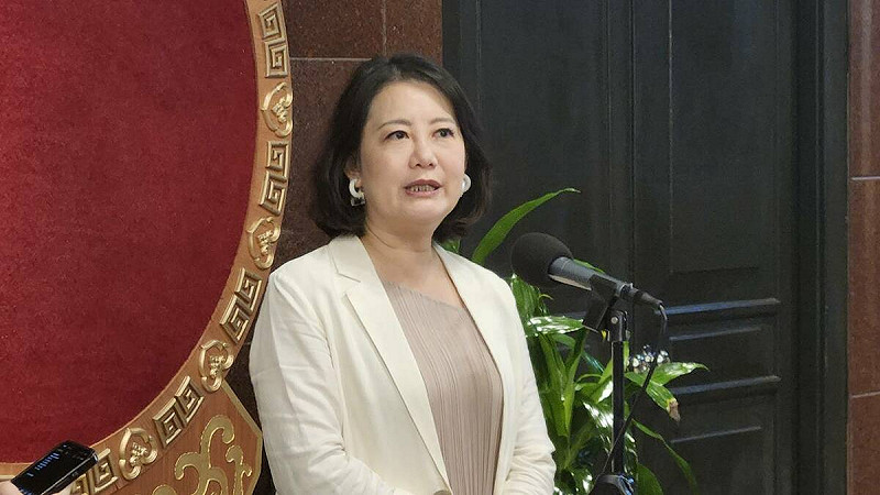 民進黨團幹事長吳思瑤。   圖：蕭依岑/攝