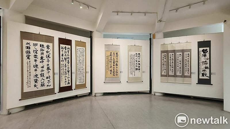 書法家阮威旭一生浸淫書法,博涉各體,桃李滿天下,備受書法界崇敬,在各界殷切期盼下,於明宗書法藝術館盛大舉辦「錦心墨痕──阮威旭書法展」,精彩可期。 圖:黃博郎/攝