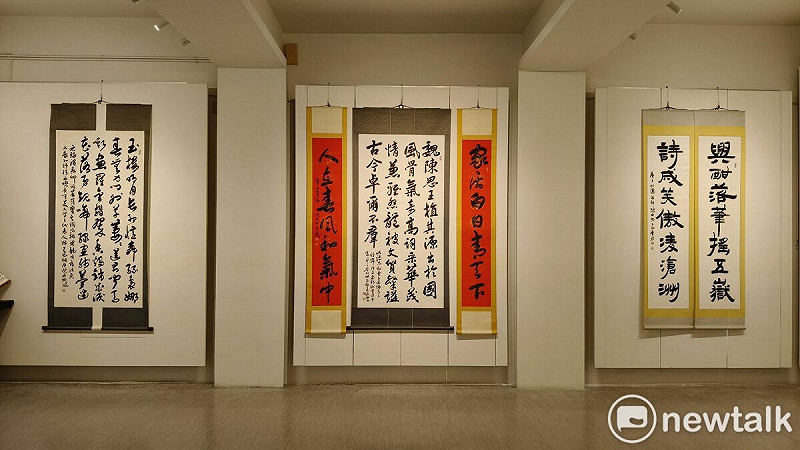 書法家阮威旭一生浸淫書法,博涉各體,桃李滿天下,備受書法界崇敬,在各界殷切期盼下,於明宗書法藝術館盛大舉辦「錦心墨痕──阮威旭書法展」,精彩可期。 圖:黃博郎/攝