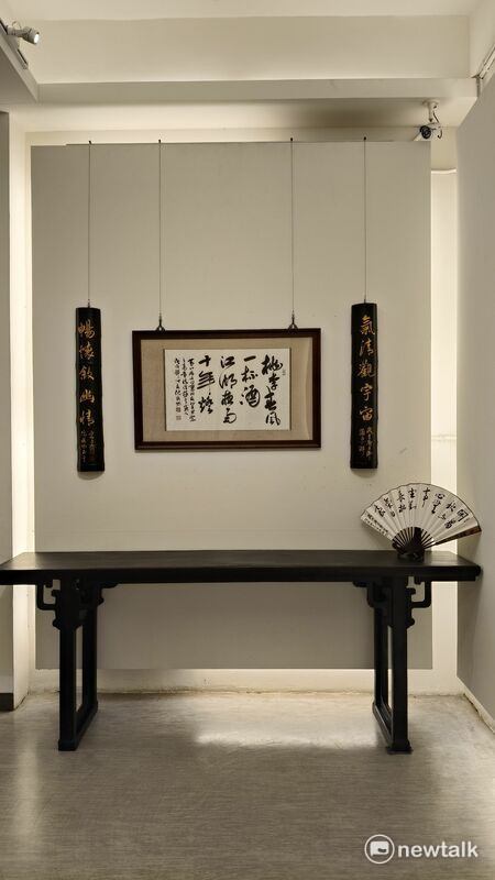 書法家阮威旭一生浸淫書法,博涉各體,桃李滿天下,備受書法界崇敬,在各界殷切期盼下,於明宗書法藝術館盛大舉辦「錦心墨痕──阮威旭書法展」,精彩可期。 圖:黃博郎/攝