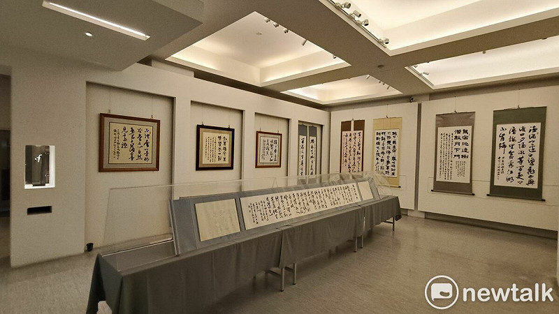 書法家阮威旭一生浸淫書法,博涉各體,桃李滿天下,備受書法界崇敬,在各界殷切期盼下,於明宗書法藝術館盛大舉辦「錦心墨痕──阮威旭書法展」,精彩可期。 圖:黃博郎/攝