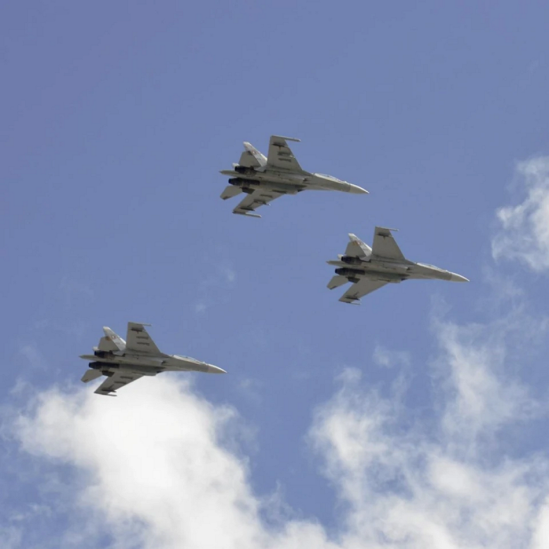 Su-30 戰機。 圖:翻攝自騰訊新聞@零度 Su-30 戰機。 圖:翻攝自騰訊新聞@零度