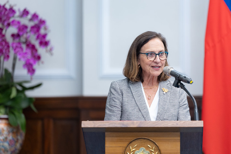 美國參議員費雪(Deb Fischer) 圖:總統府提供