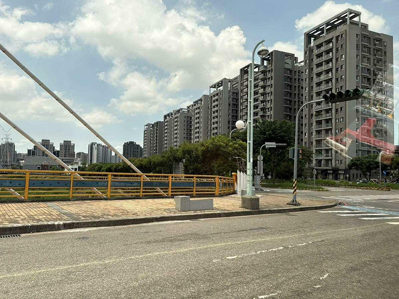  建案示意圖。 圖：作者蔡明芳攝 