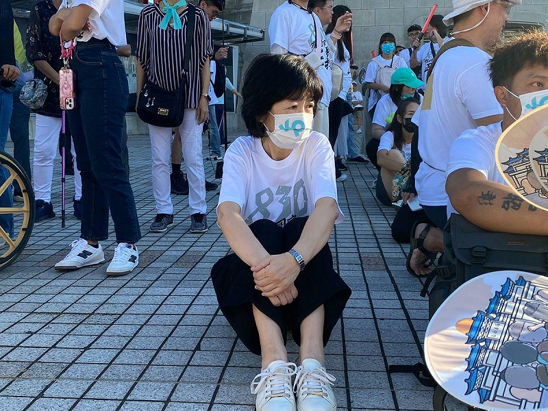 柯文哲夫人陳佩琪。 圖:林朝億/攝