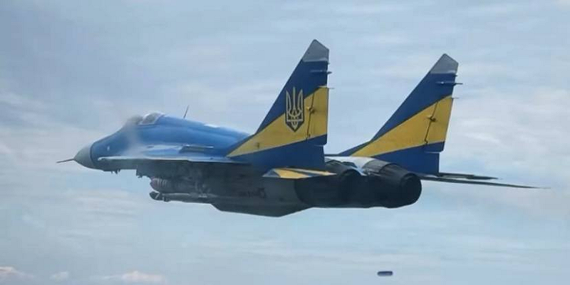 Mig-29 戰鬥機。 圖:翻攝自 X Mig-29 戰鬥機。 圖:翻攝自 X