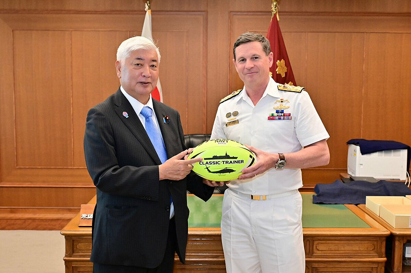 日本將與澳大利亞舉行國防和外交2+2會談   圖：翻攝自日本防衛省．自衛隊的Ｘ