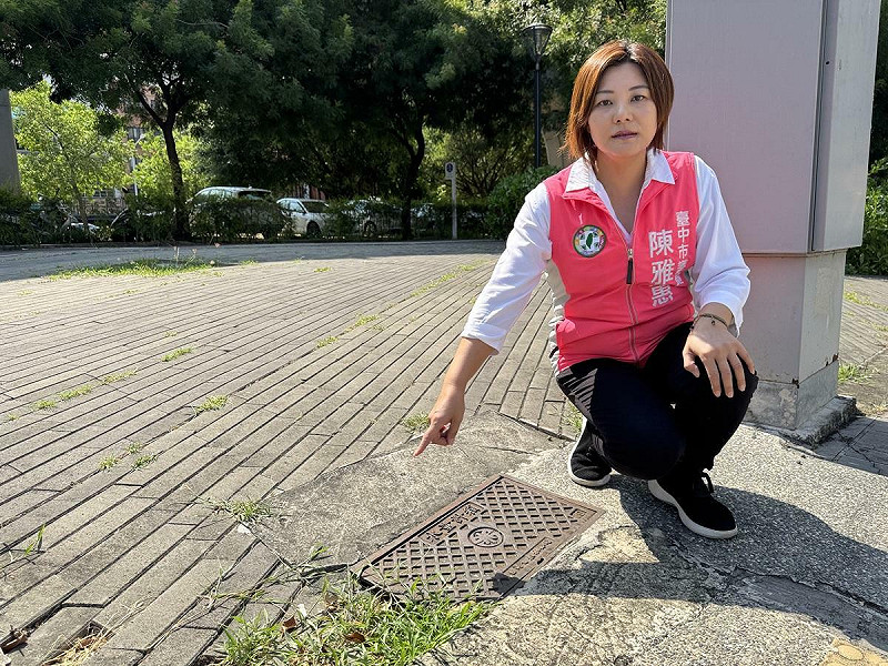 台中市的國賠案,坑洞佔了很大比例。 圖:陳雅惠服務處/提供