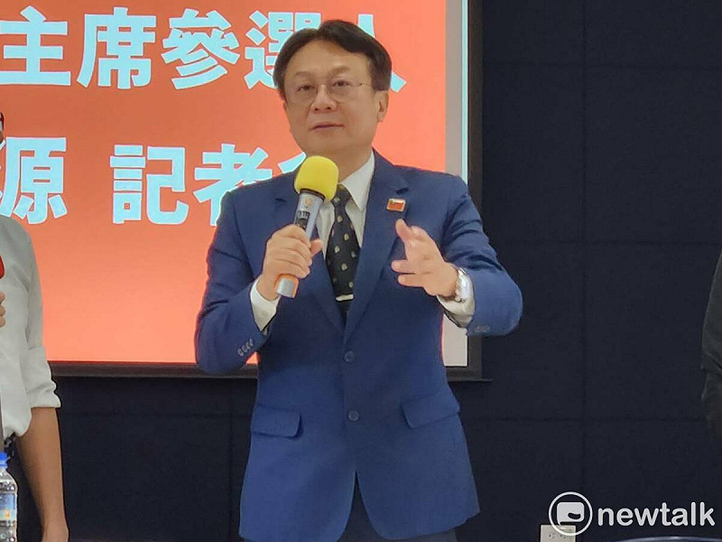 彰化前縣長卓伯源再度表明參選國民黨主席意志。   圖：黃建豪/攝