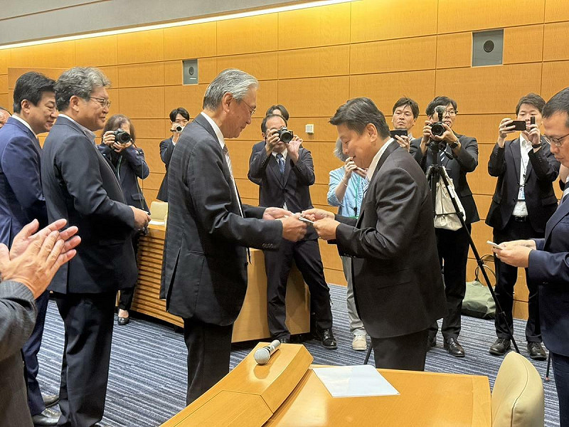 國民黨團拜會日本眾議院,展開雙邊國會交流。 圖:傅崐萁辦公室/提供