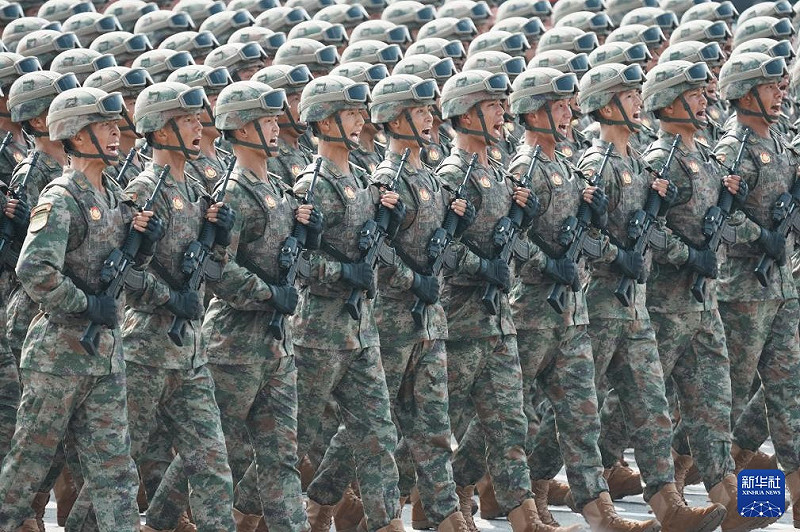 史汀生中心3日發布報告表示，雖然「統一」仍是中共長期對台海的主張，未來亦是如此，但是受限多種現實狀況，使得中共武統台灣屬「極度不可能」。   圖：翻攝自新華網