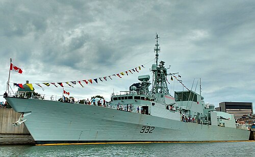 加拿大海軍巡防艦「魁北克市號」（HMCS Ville de Québec）(資料照)   圖/維基百科