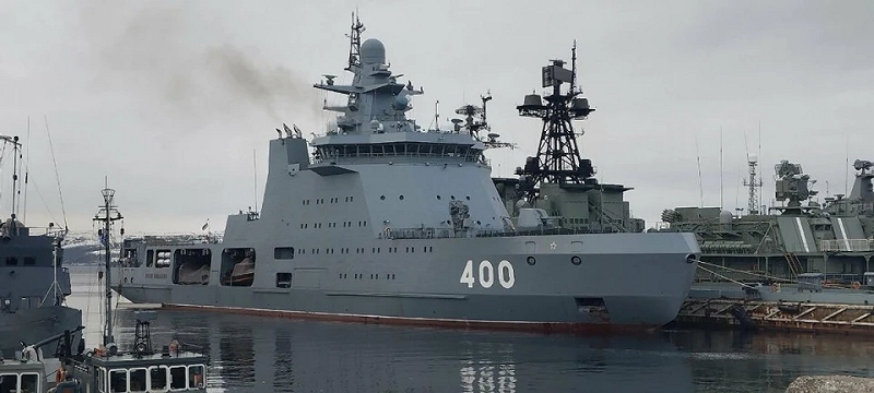 「伊萬·帕帕寧」號巡邏艦。 圖:翻攝自 騰訊網 「伊萬·帕帕寧」號巡邏艦。 圖:翻攝自 騰訊網