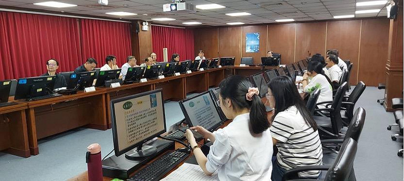 內政部移民署防貪指引研討座談會業務單位與會研討情形。   圖：移民署提供