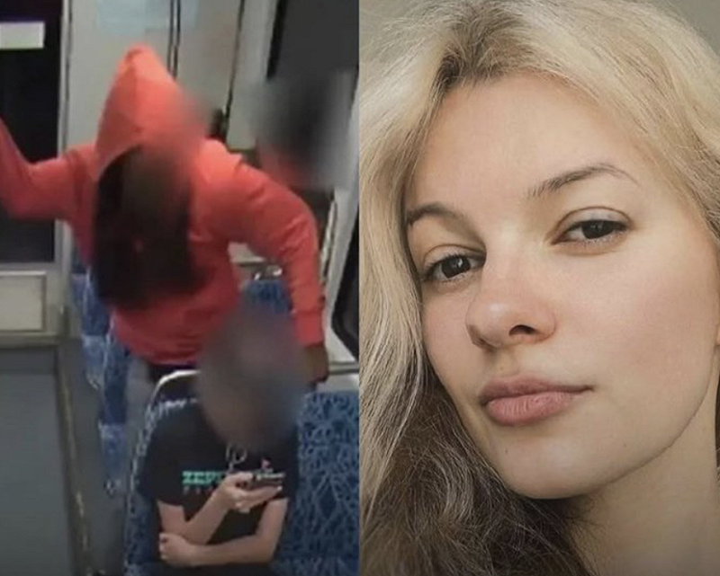 一名男子持刀刺死了 23 歲的烏克蘭難民，引爆外界對於美國大城市犯罪問題的激辯。   圖：擷取自 Rothmus 的 X