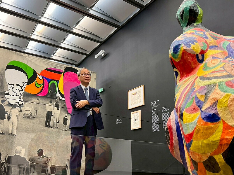 文化部長李遠參訪法國大皇宮,期盼藉由其整建及規劃經驗,為臺灣的國家兒童未來館、臺南國家美術館、國家鐵道博物館等,注入豐沛的參考價值。 圖:文化部提供